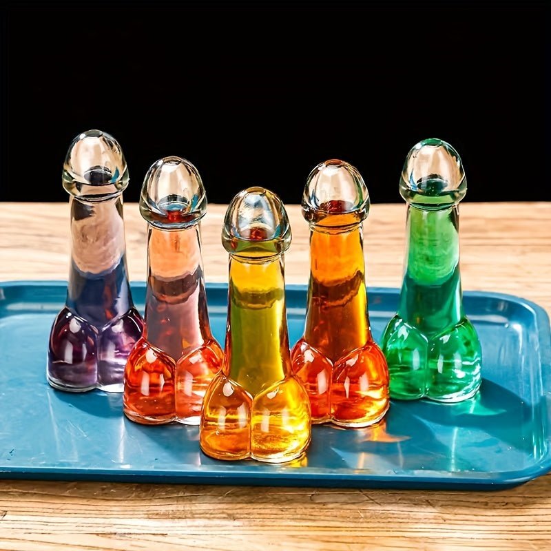 1pc, Dick-Shaped Cocktail Glasses - Fun and Creative Wine and Champagne Glasses for Bar, Pub, Club, Restaurant, and Home Use - Perfect Summer Drinkware Accessories - Le Coin Du Barman : Le Spécialiste Des Cocktails