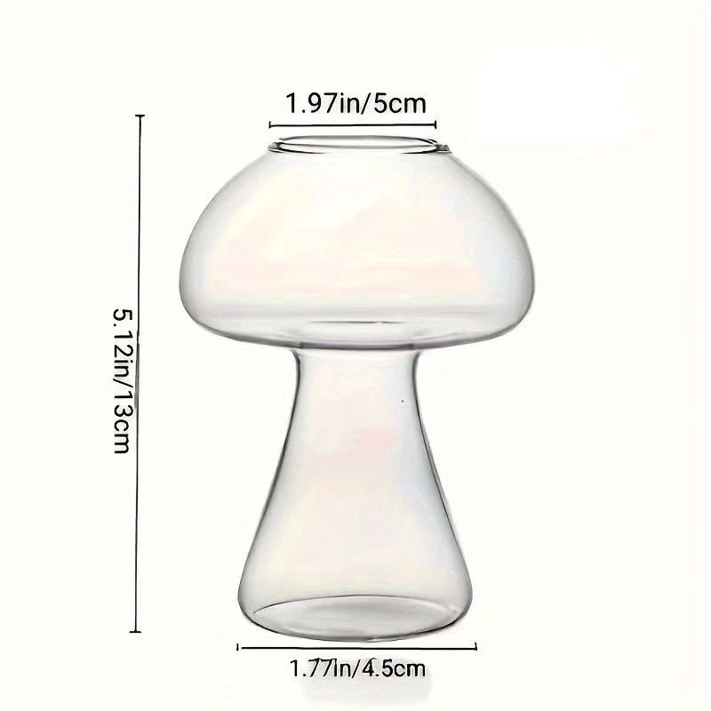 1pc, Mushroom Cocktail Glass, 270ml Clear Wine Glass, Creative Champagne Glasses, Drinking Cups, For Bar, Pub, Club, Restaurant, Home Use, Summer Drinkware Accessories - Le Coin Du Barman : Le Spécialiste Des Cocktails