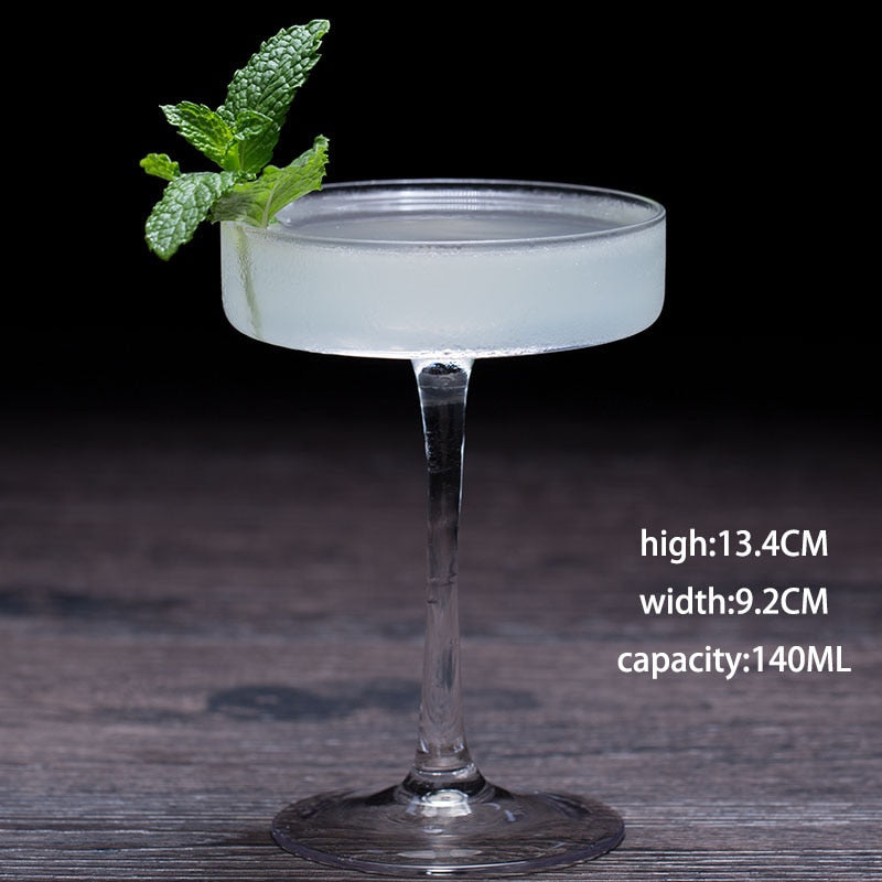 Cocktail Glass “Flat Cut”