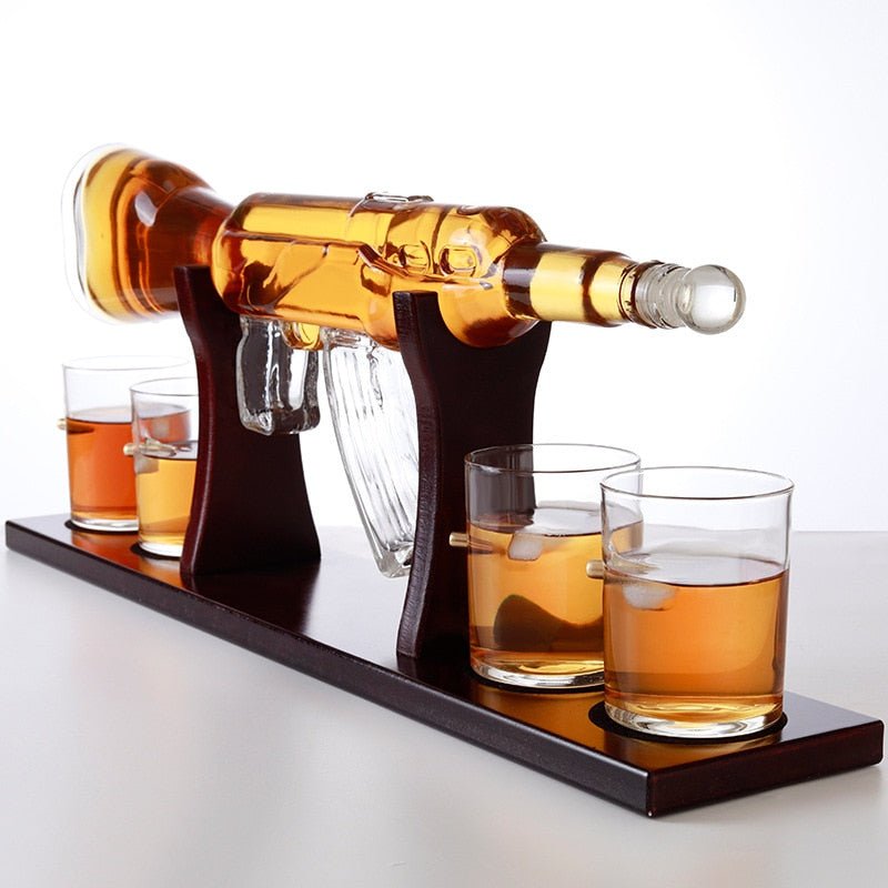 Carrafe Whisky "AK-47" - Le Coin Du Barman : Le Spécialiste Des Accessoires Pour Cocktails