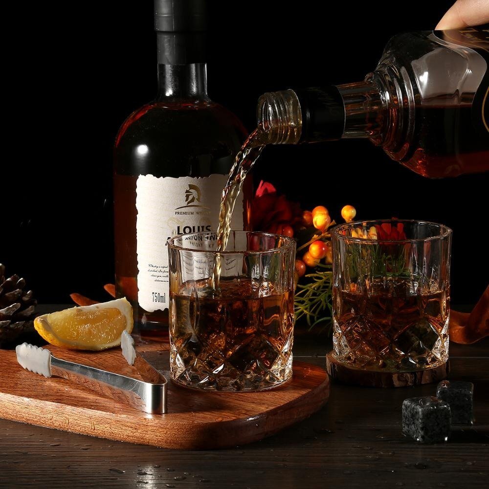 Coffret Whisky Verres + Pierres - Le Coin Du Barman : Le Spécialiste Des Accessoires Pour Cocktails