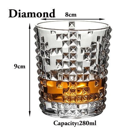 Verre à Whisky Diamond - Le Coin Du Barman : Le Spécialiste Des Accessoires Pour Cocktails