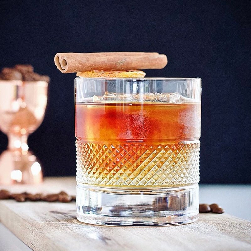 Verre à Whisky Fu Diamond - Le Coin Du Barman : Le Spécialiste Des Accessoires Pour Cocktails