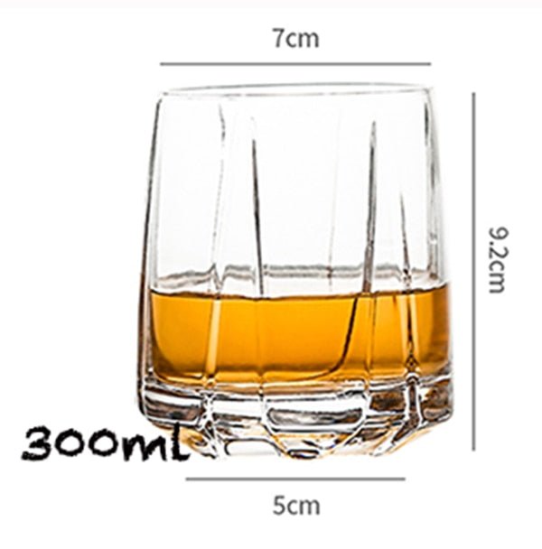 Verre à Whisky Striped Pattern - Le Coin Du Barman : Le Spécialiste Des Accessoires Pour Cocktails