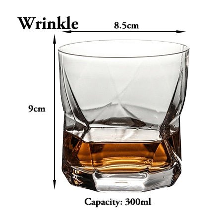 Verre à Whisky Wrinkle - Le Coin Du Barman : Le Spécialiste Des Accessoires Pour Cocktails